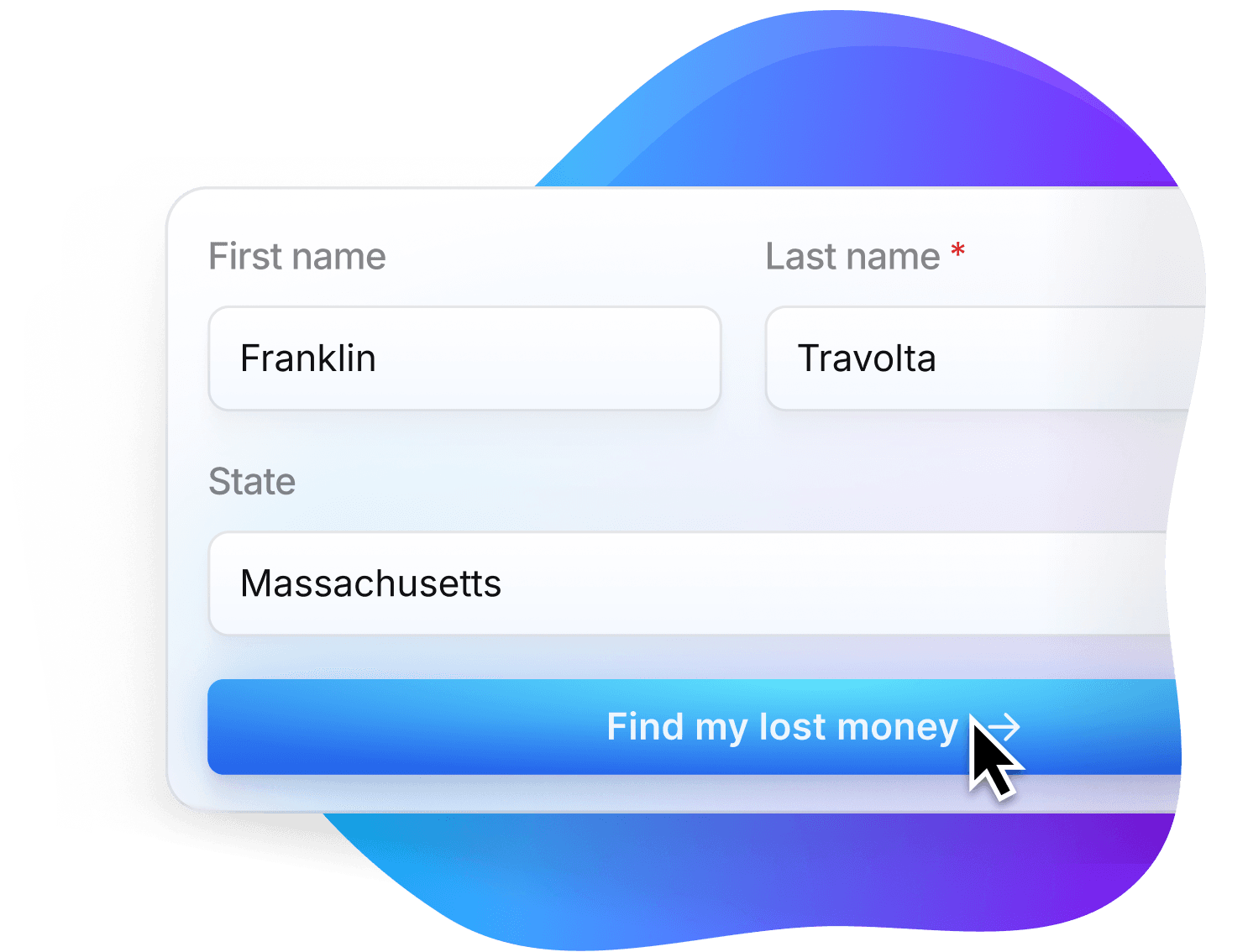 Search for lost money